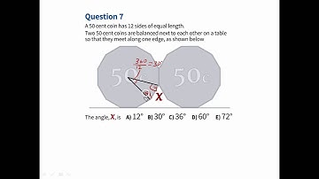 VCE maths - 50 cent question