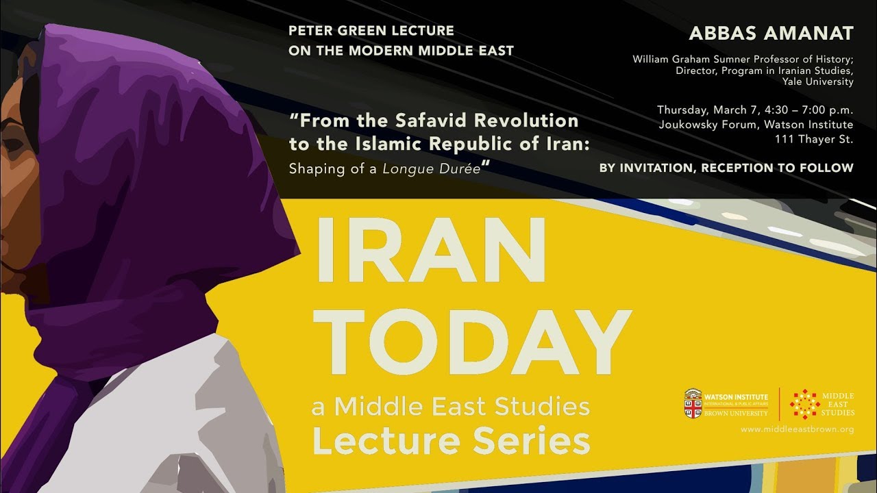 Iran Today Lecture Series – Abbas Amanat - YouTube