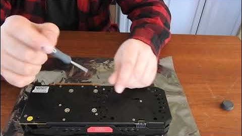 [Powercolor Red Devil RX 480 Thermal Paste] - Part 02 - Teardown