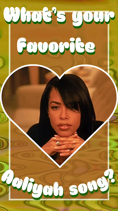 What is your favorite Aaliyah song? #aaliyah #beautiful #singer #fyp #rip🩷