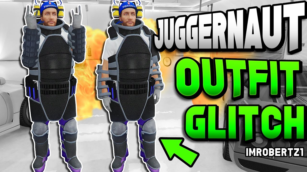 GTA 5 Modded Juggernaut Outfit Glitch! GTA 5 Online Clothing Glitches 1.40 (GTA 5 Glitches ... GTA 5 Modded Juggernaut Outfit Glitch! GTA 5 Online Clothing Glitches 1.40 (GTA 5 Glitches ...