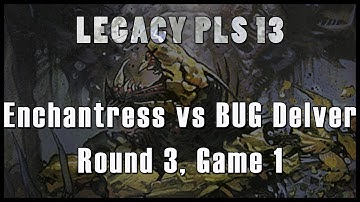 MTG Legacy, Enchantress vs BUG Delver - Round 3, Game 1