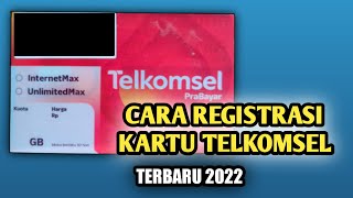 Cara Registrasi Kartu Telkomsel 2022