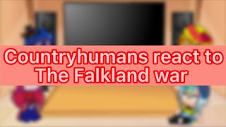 Countryhumans react to Oversimplified The Falkland war (Part 12)