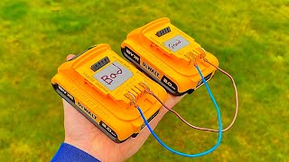 SECRET To Reviving Dead Portable Tool Batteries | practical invention
