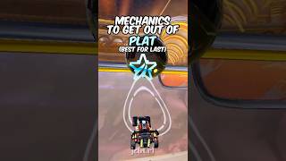 Mechanics to get out of PLATINUM | #rocketleague #tips #tricks #rl #rankup