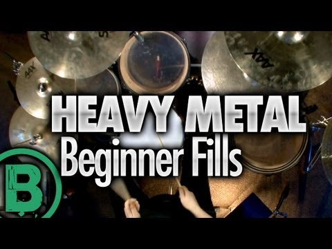 Heavy Metal Drumming - Beginner Drum Fills