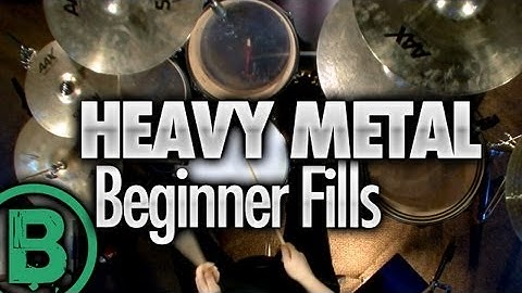 Heavy Metal Drumming - Beginner Drum Fills