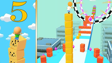 Cube Surfer! (IOS/Android) Gameplay Walkthrough All Levels Eps 5 #Shorts