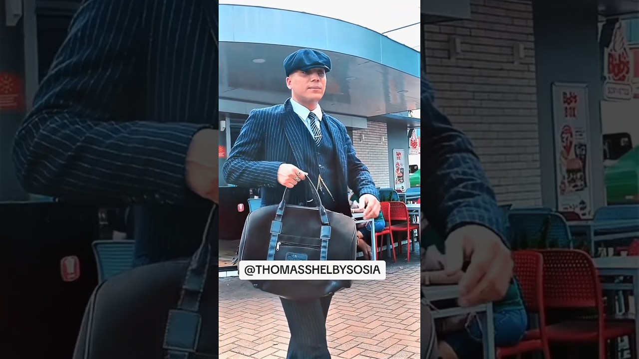 "When Thomas Shelby's style is on point, all eyes stop! 😎 