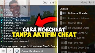 TUTORIAL CARA CHEAT MINECRAFT MOJANG VERSI BETA!!!!