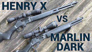 Henry X vs Marlin Dark in .45-70 Gov