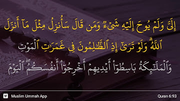 سوره انعام، آیه ۹۳