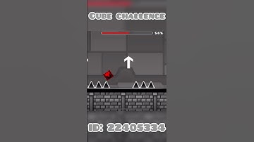 Cube Challenge #geometry #geometrydash #gd #challenge
