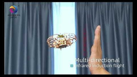 2019 new Gesture Sensor Mini induction UFO drone