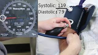 Manual Blood Pressure One Step Method