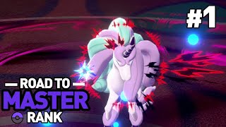 Master Rank is MINE | Road to Master Rank Pokemon Sword \& Shield Part 1