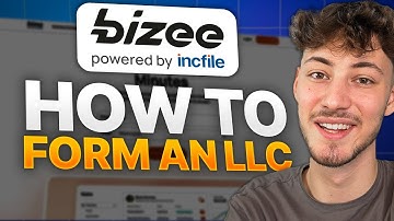 Bizee Tutorial For Beginners 2025 (How To Form an LLC with Bizee)