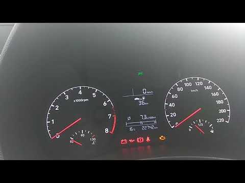 Индикация включения ПТФ Hyundai Solaris