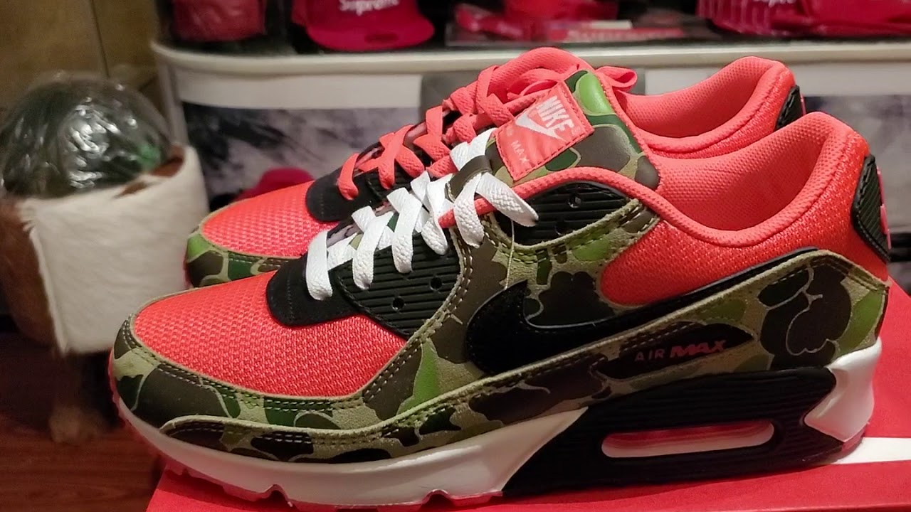 Air Max 90 Reverse Duck Camo - YouTube