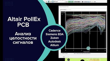 Анализ целостности сигналов в Altair PollEx PCB