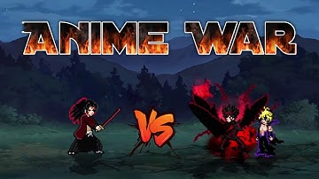 Yoriichi VS Meliodas Assault Mode V2 & Asta Union Mode V2 in Jump Force Mugen 😱