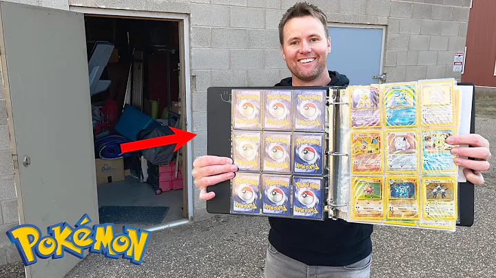 WE FOUND HIS 20 YEAR OLD POKEMON CARDS!