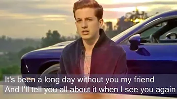 See you again by Charlie Puth Lyrics Full Version No Rap