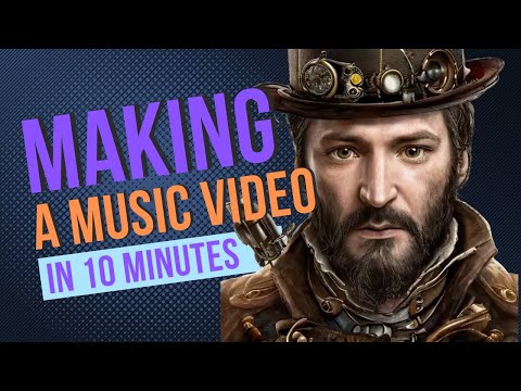How to create an AI music video (FULL WALKTHROUGH)