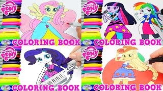 My Little Pony Equestria Girls Coloring Book Episode Compilation Surprise Egg and Toy Collector SETC