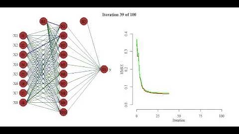 neural network animation in R