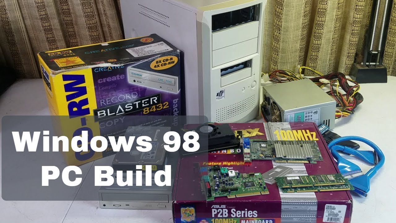 Update New Windows 98 Voodoo 3 Computer build
