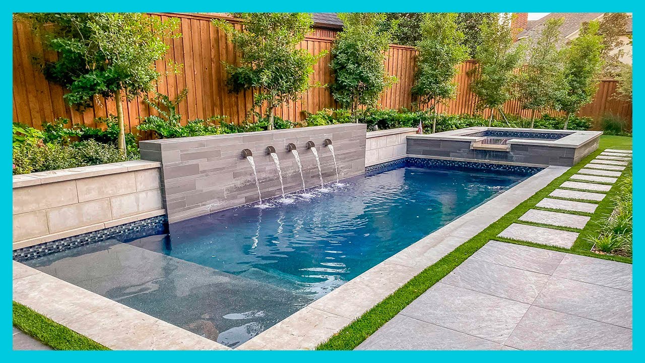 30 IDEAS De PISCINAS ESTRECHAS Estilo Moderno 2022 YouTube