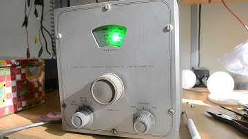 Demonstration of the Heathkit VF 1 VFO