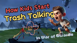 Toxic kid starts trash talking after getting smooshed in War of Wizards VR (FULL MATCH!)