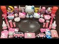 Special Series Pink Hello Kitty Slime | Mixing Too Many Things into Fluffy Slime | Satisfying Slime