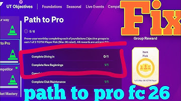 Fix path to pro fc 26 Problem Game | Finished Diving In but Can