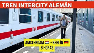 Ic Train  Amsterdam   Berlin On A German Intercity Train