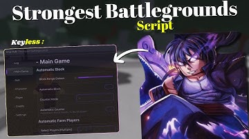 *NEW* The Strongest Battlegrounds Script [ Pastebin 2025 ] Keyless