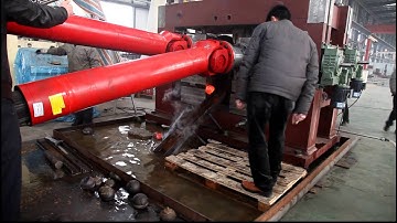 120mm Steel ball rolling machine for Armenia