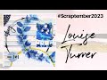 #scraptember2023 - Scrapbook Layout process video "Large Circle"