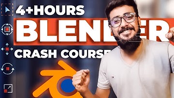 3D Animation Complete Crash Course For Beginners 2024 | Blender 3d Animation