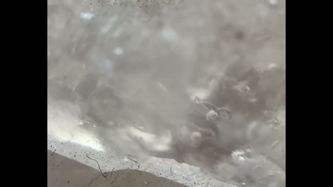 レア！】ペルー産 水入りフローライト 原石クラスター 約90g【店舗