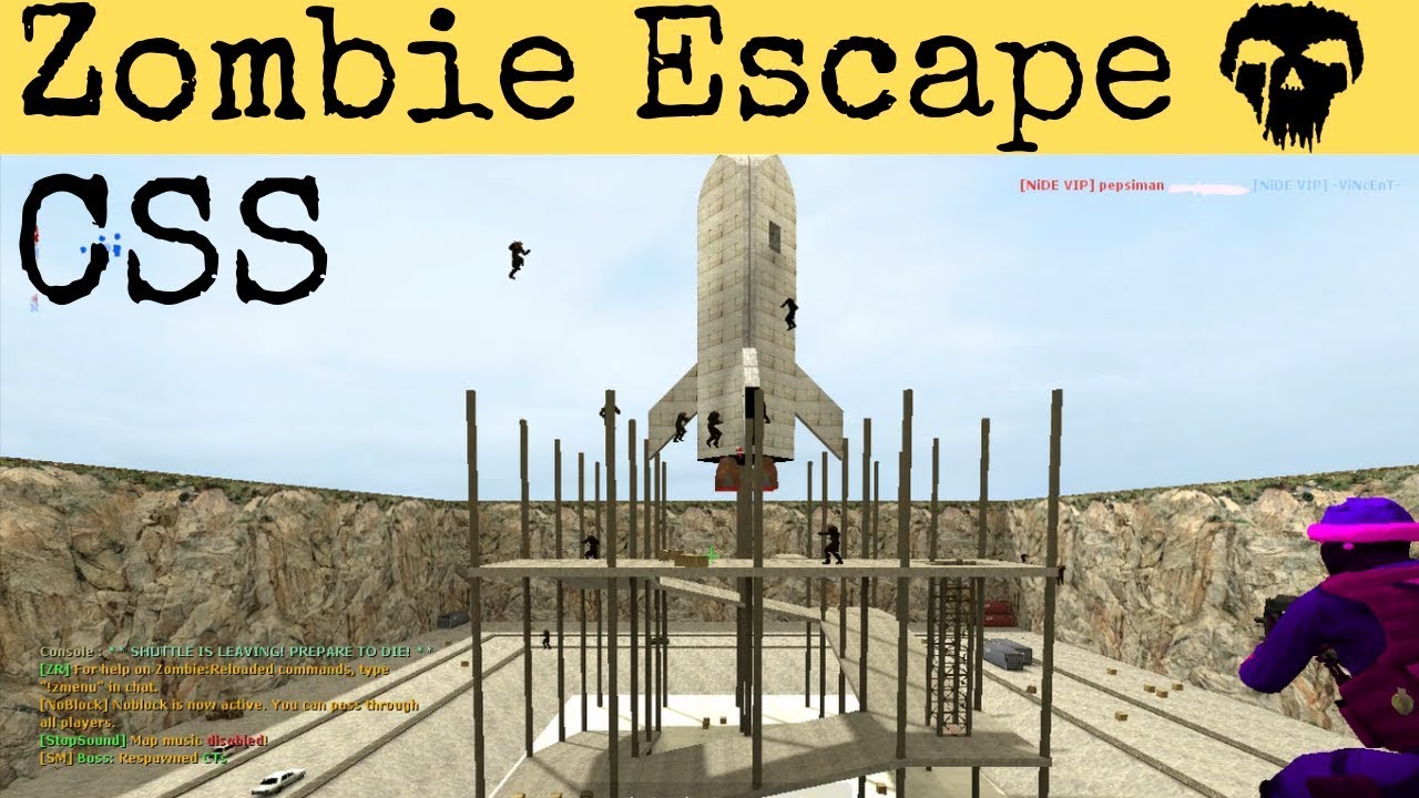 Crazy Times, Counter-Strike Zombie Escape Mod, CS Source, Map: ze ...