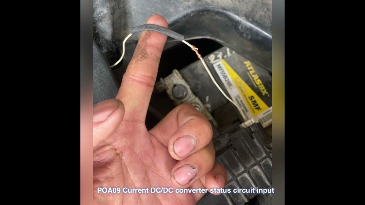 Toyota Prius 04. Code P0A08 POA09 Current DC/DC converter status