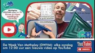 Vouw je eigen zadelfiguur (HYPA) - DWMV#19