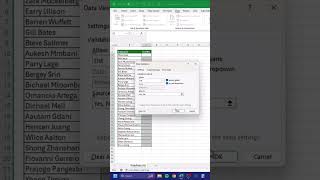 Create dropdown list in excel #excel #exceltricks #learnexcel