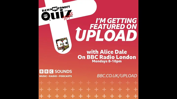 Dawn of Comics on BBC Radio London with Alice Dale