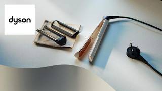 How to use the Dyson Corrale CoolShine™ hair straightener