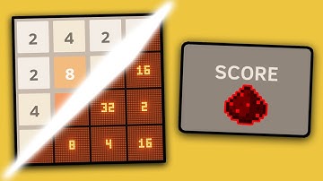 I Made 2048 with just Redstone!